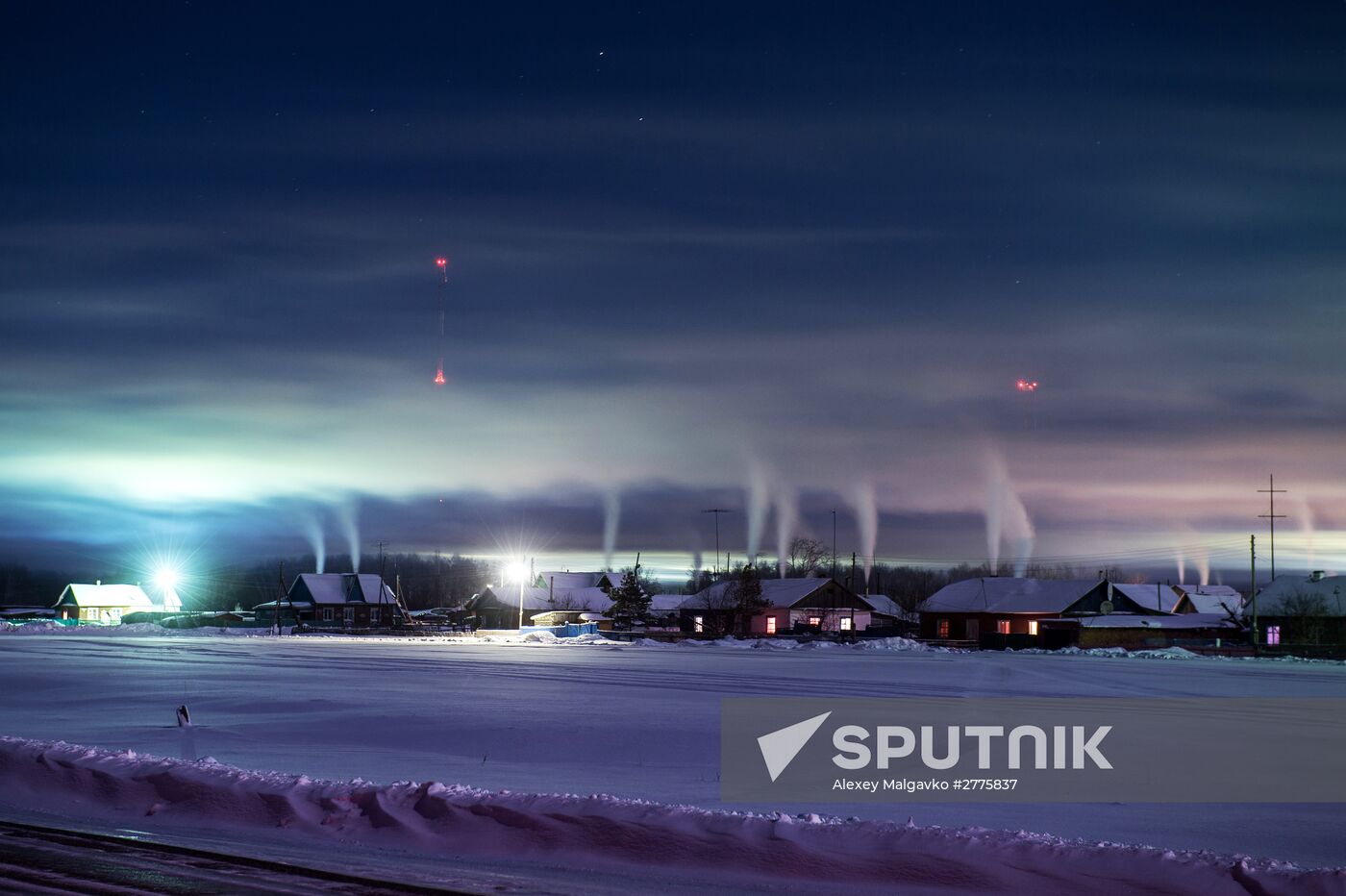 Winter in Omsk Region