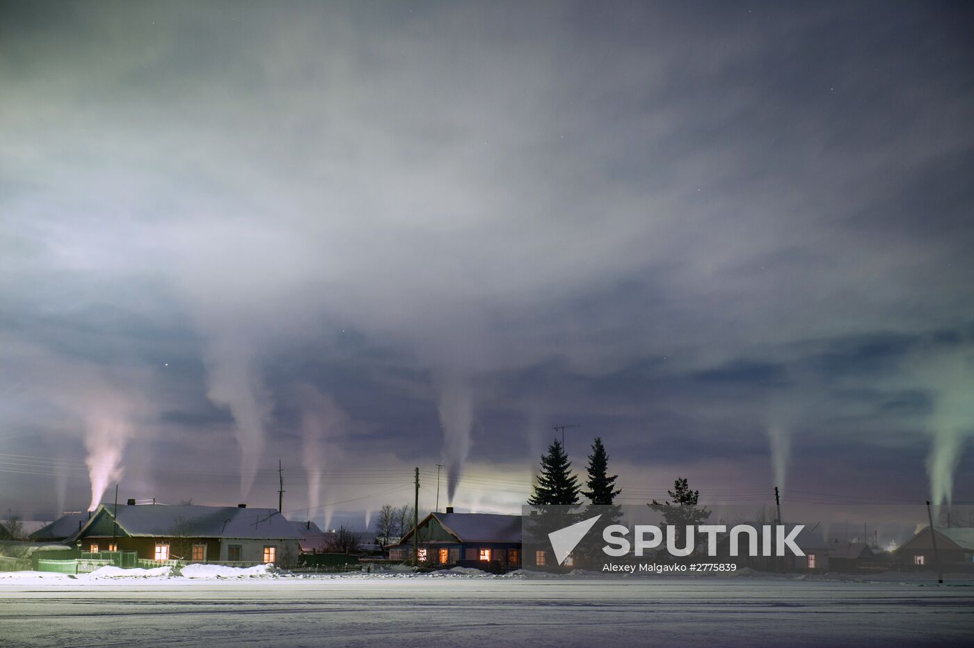 Winter in Omsk Region