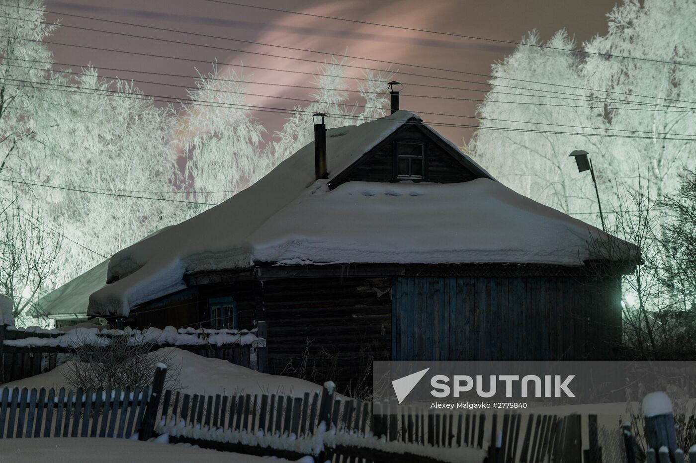 Winter in Omsk Region