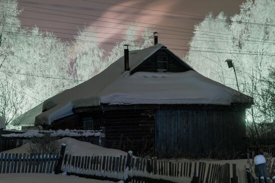 Winter in Omsk Region