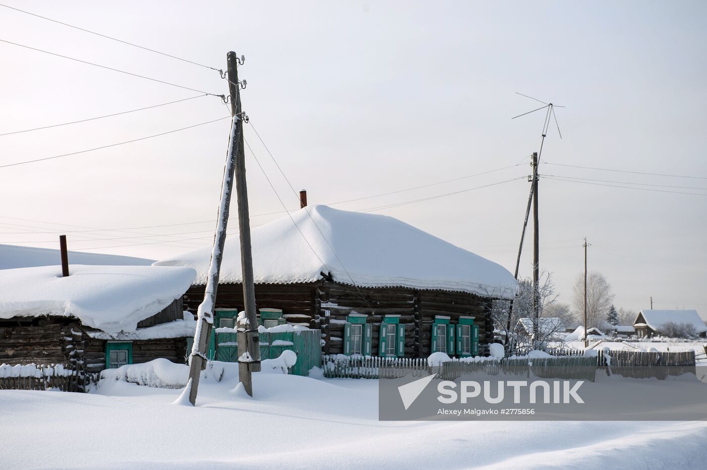 Winter in Omsk Region