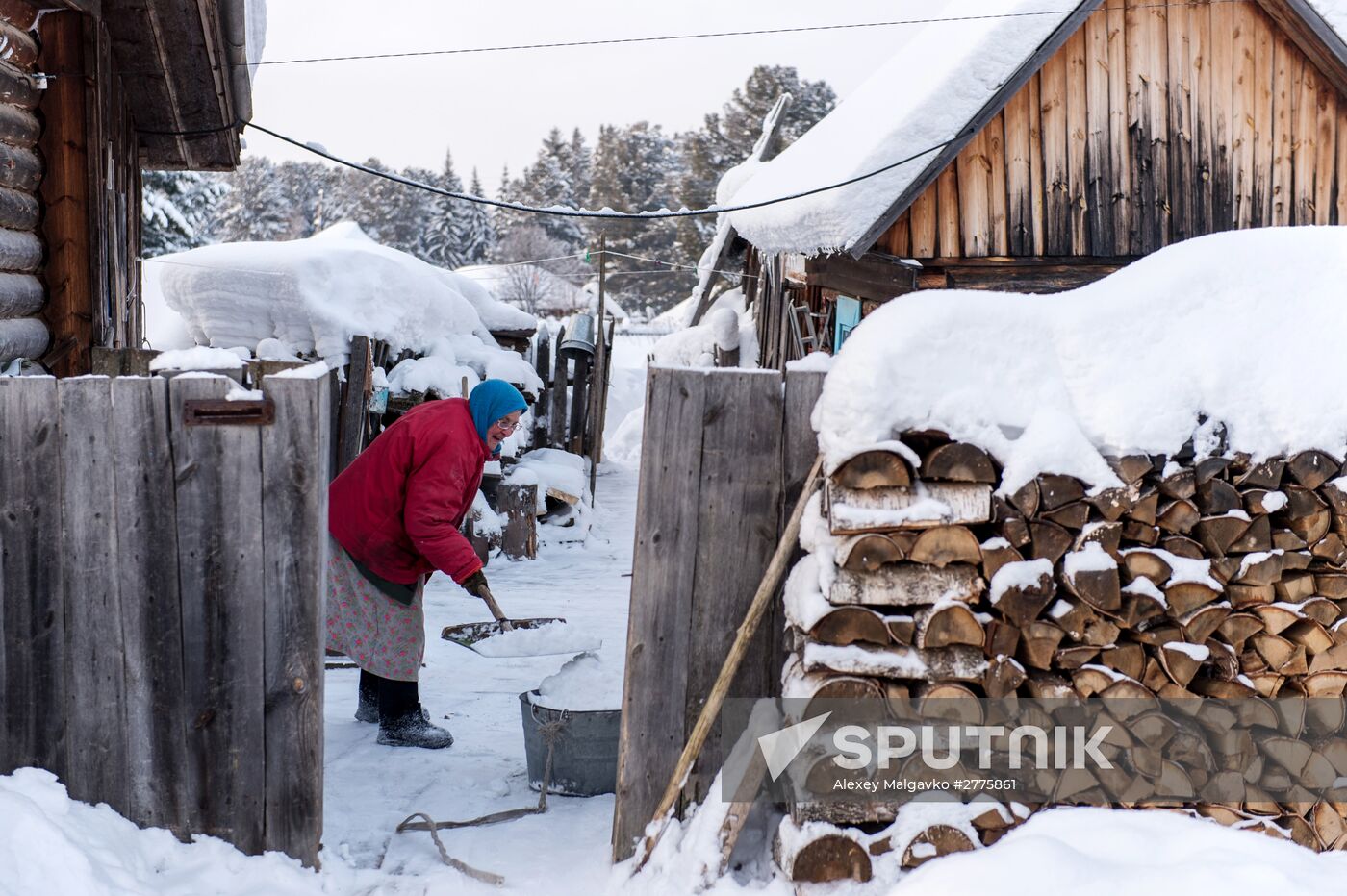 Winter in Omsk Region