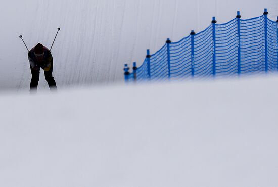 Biathlon World Cup 6th leg. Training
