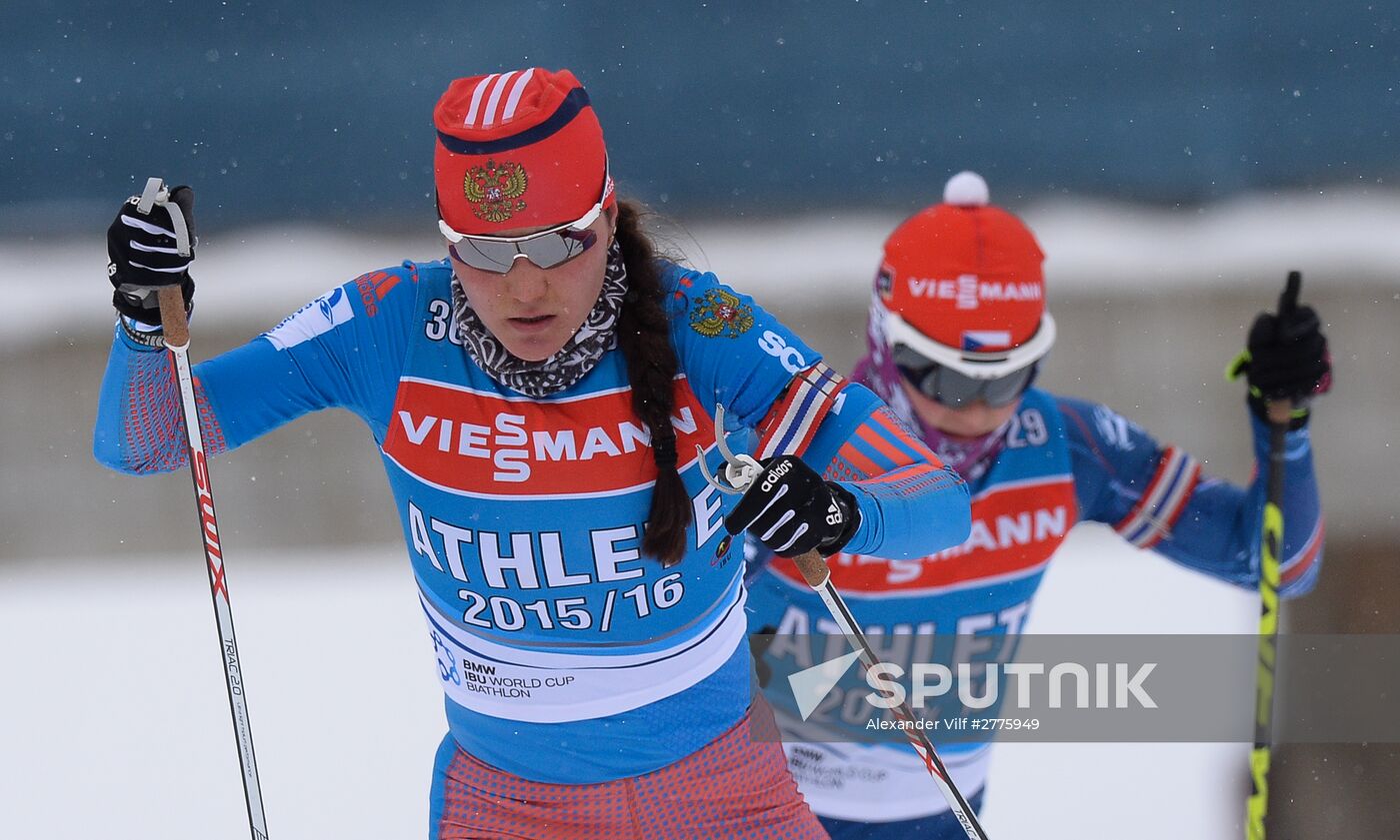 IBU Biathlon World Cup 6. Training