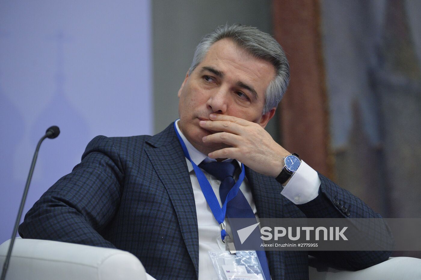 President Vladimir Putin attends 'Are Small Businesses a National Idea?' national forum