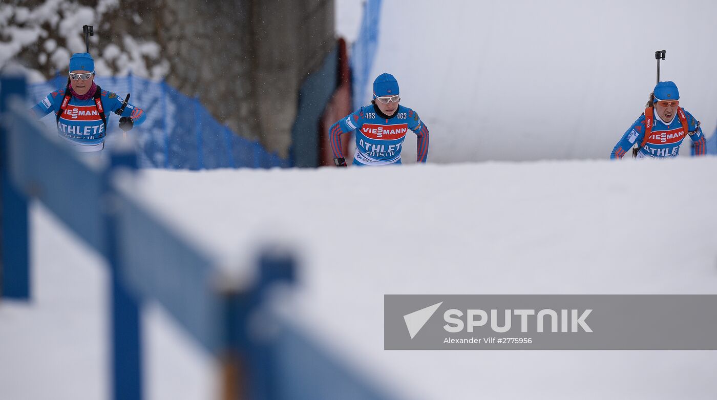 IBU Biathlon World Cup 6. Training