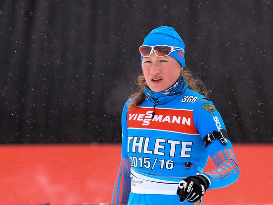 IBU Biathlon World Cup 6. Training