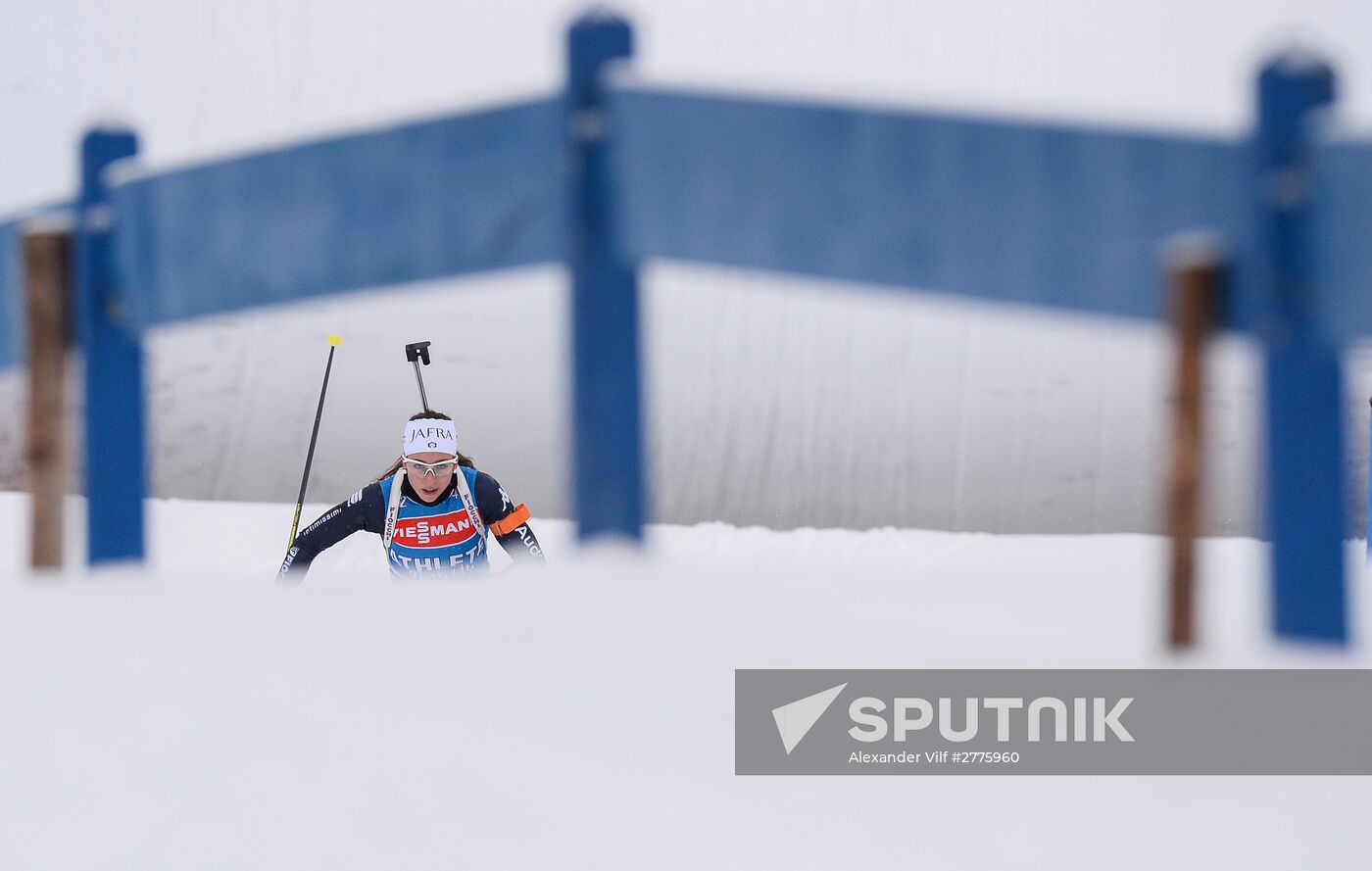 Biathlon World Cup 6th leg. Training