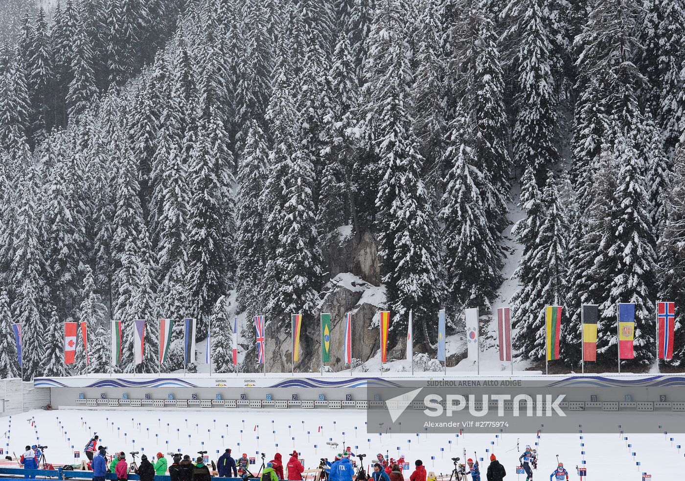 IBU Biathlon World Cup 6. Training