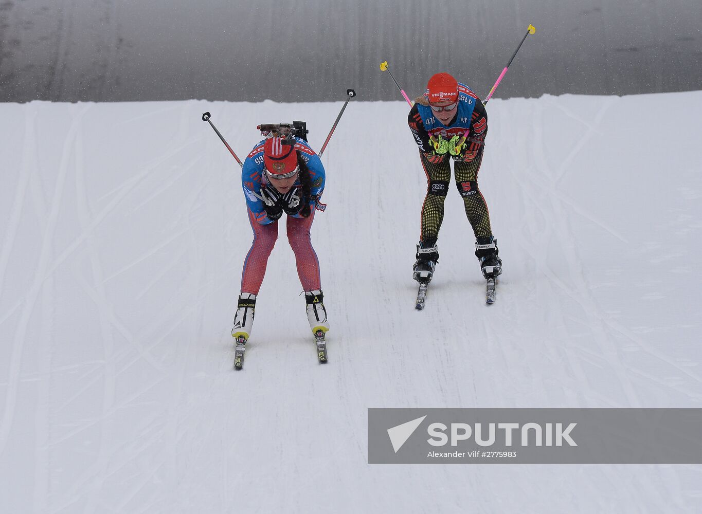 Biathlon World Cup 6th leg. Training