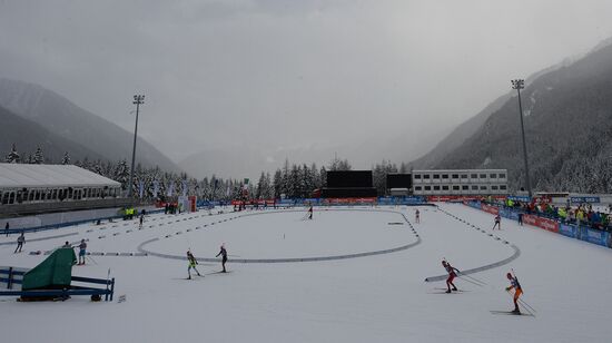 Biathlon World Cup 6th leg. Training