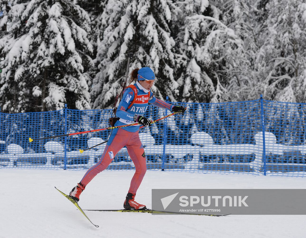 Biathlon World Cup 6th leg. Training