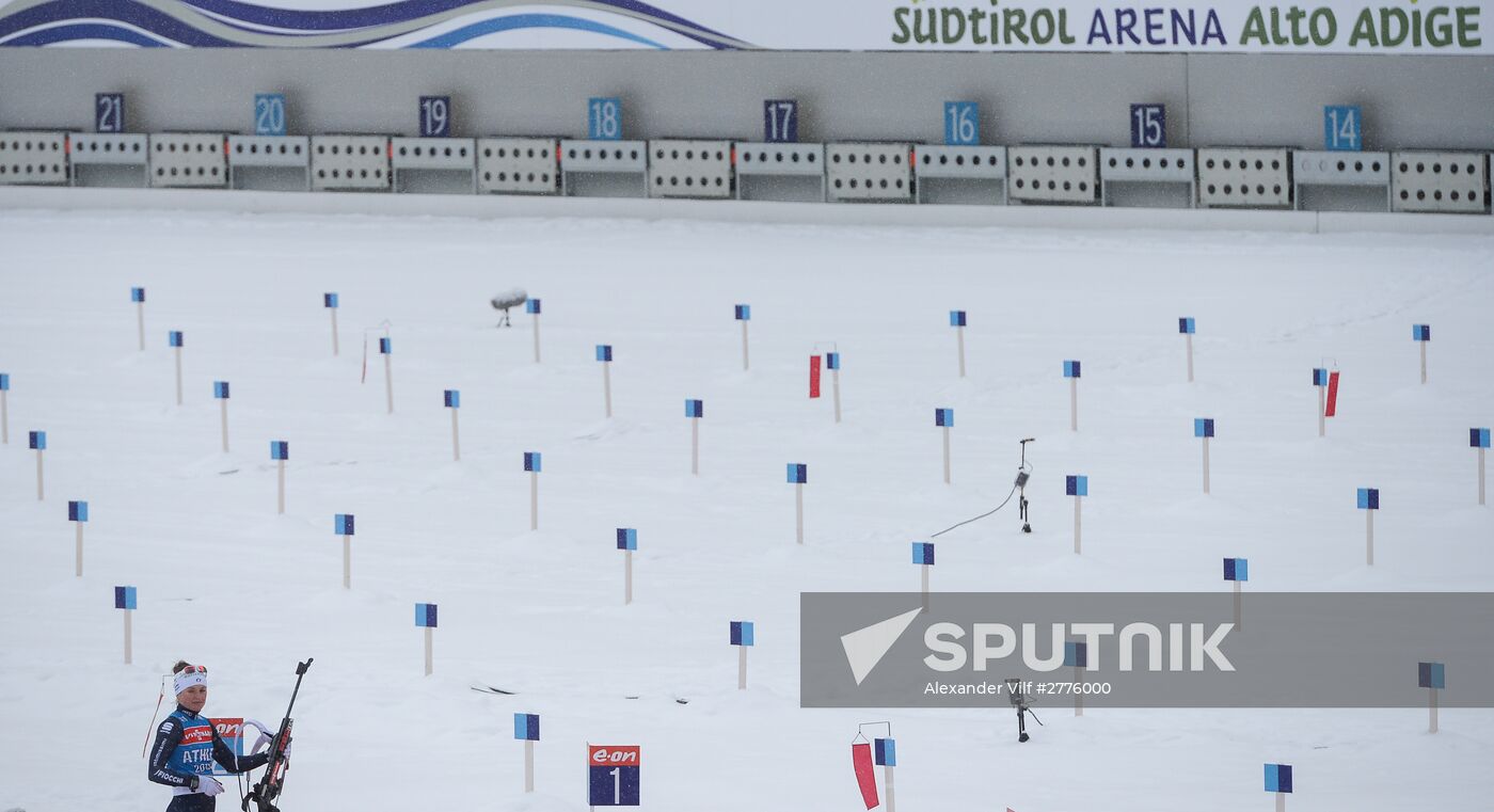 Biathlon World Cup 6th leg. Training