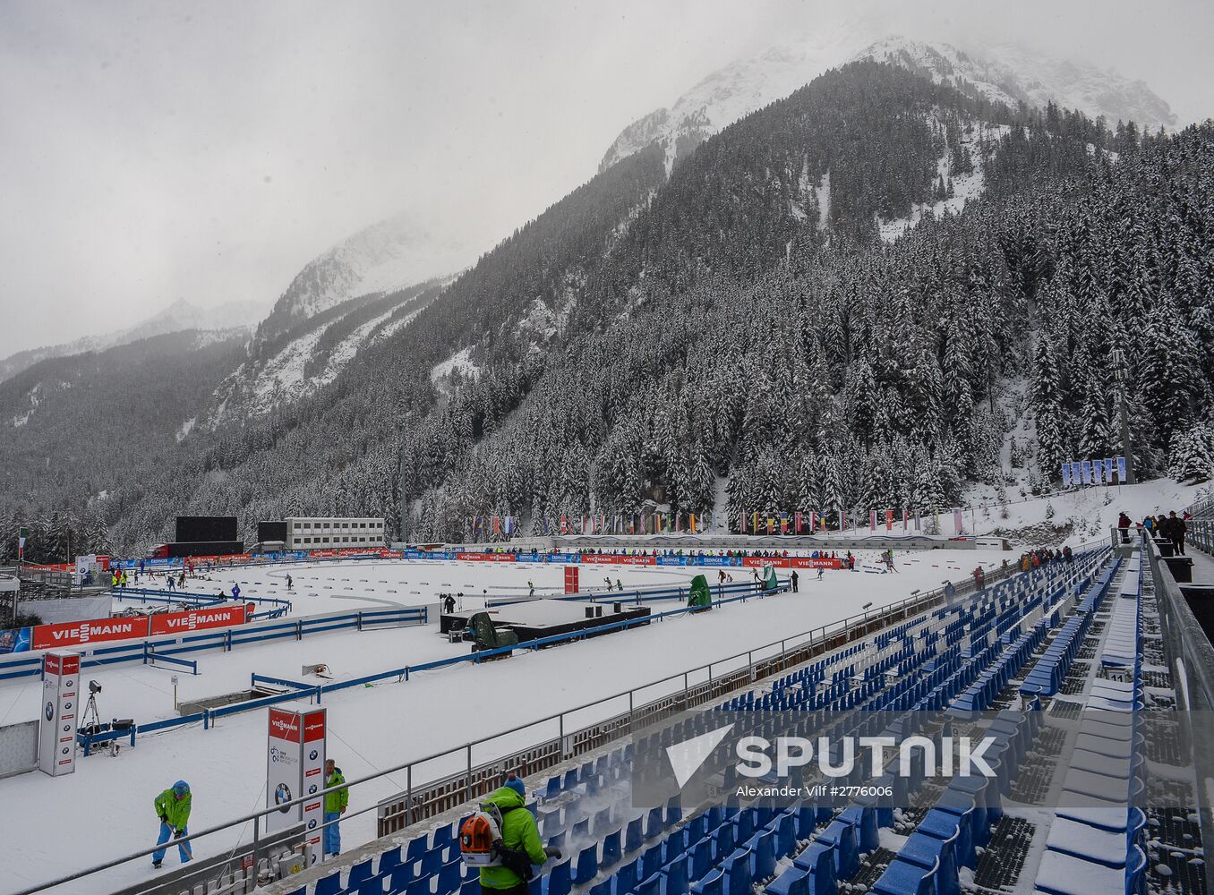 IBU Biathlon World Cup 6. Training