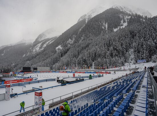 IBU Biathlon World Cup 6. Training