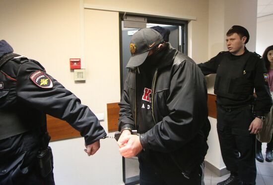 Cheryomushkinsky Court hears investigators' petition for arrest of Alexander Velichko