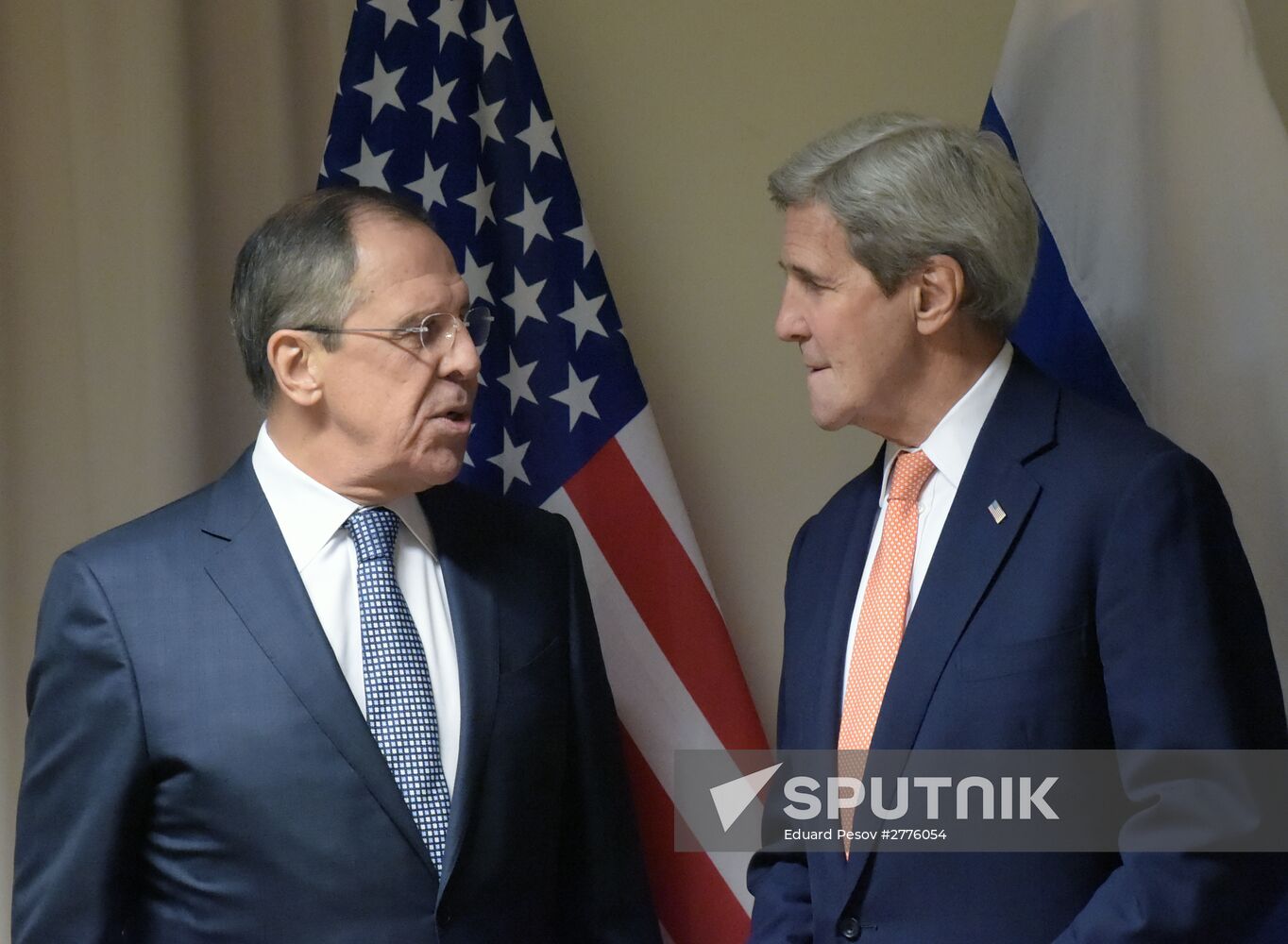 Russian Foreign Affairs' Minister Sergei Lavrov's meeting with U.S. Secretary of State John Kerry