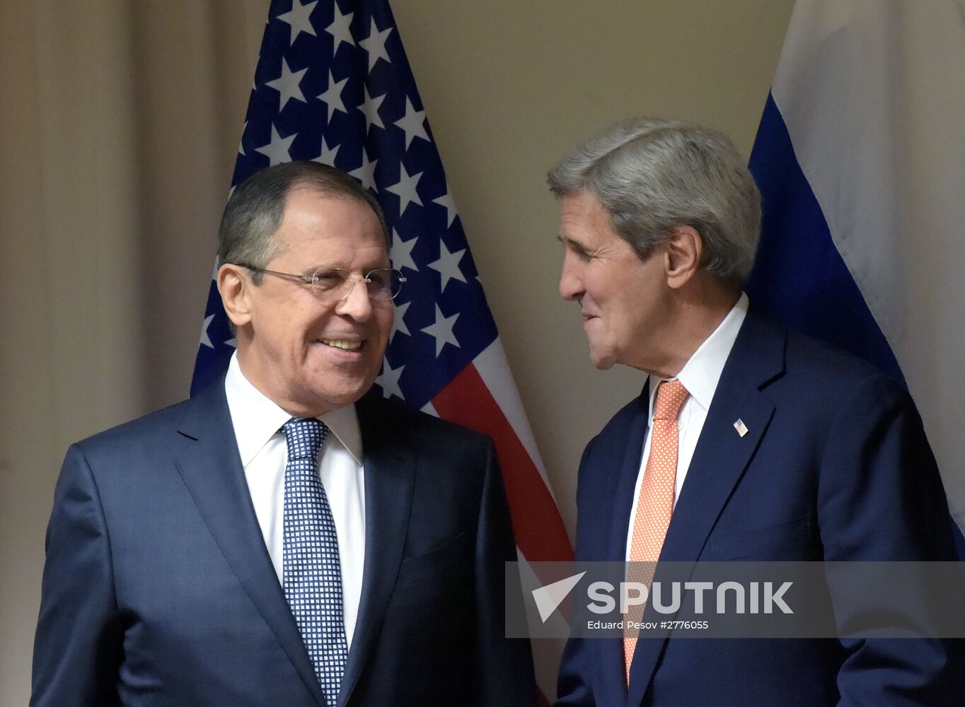 Russian Foreign Affairs' Minister Sergei Lavrov's meeting with U.S. Secretary of State John Kerry
