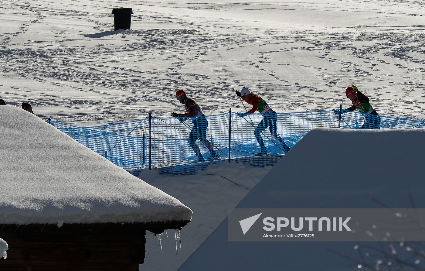 Biathlon World Cup 6th leg. Training
