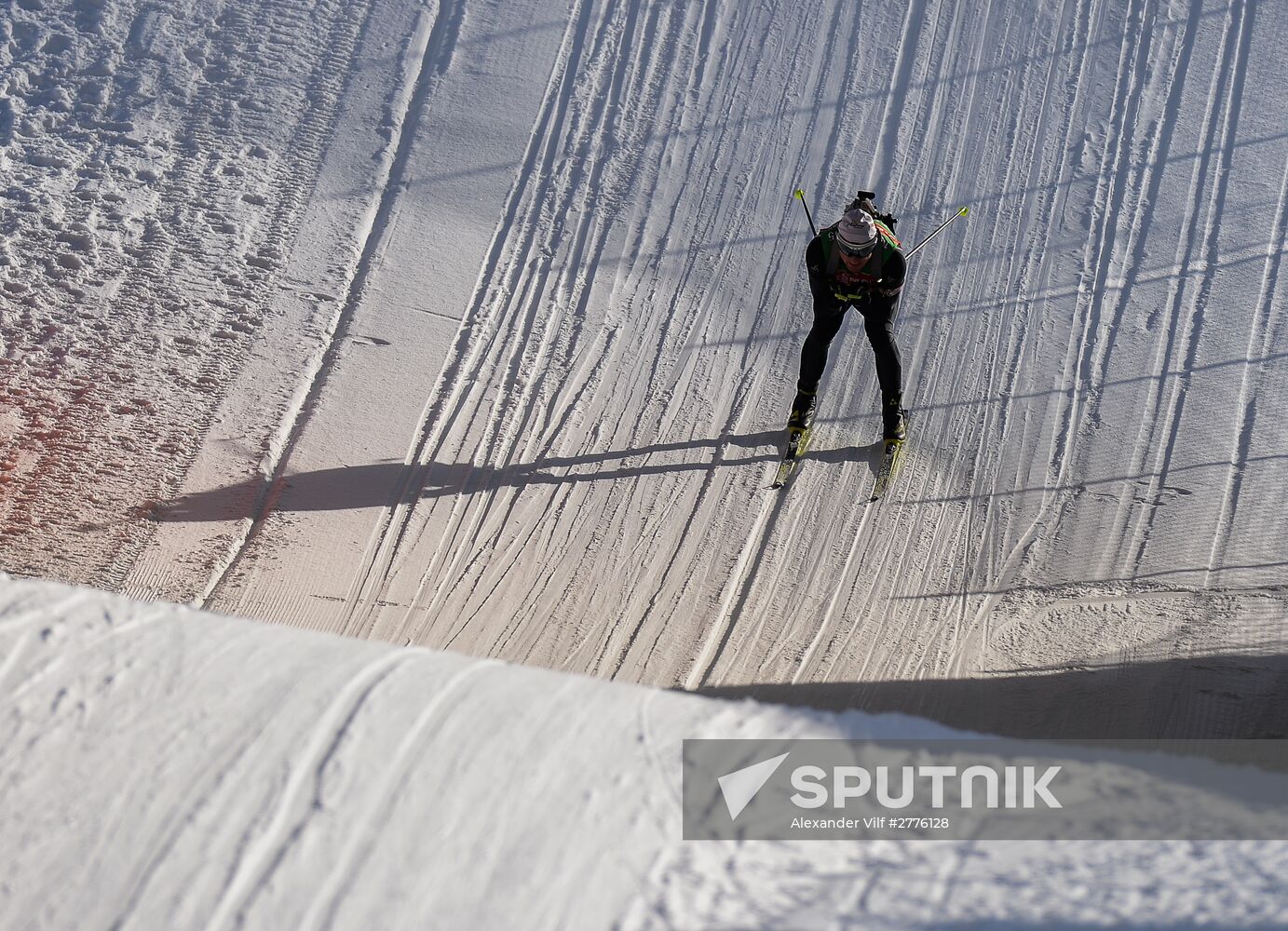 Biathlon World Cup 6th leg. Training
