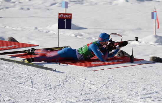 Biathlon World Cup 6th leg. Training