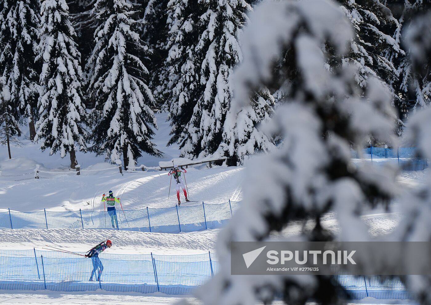 Biathlon World Cup 6th leg. Training