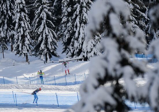 Biathlon World Cup 6th leg. Training