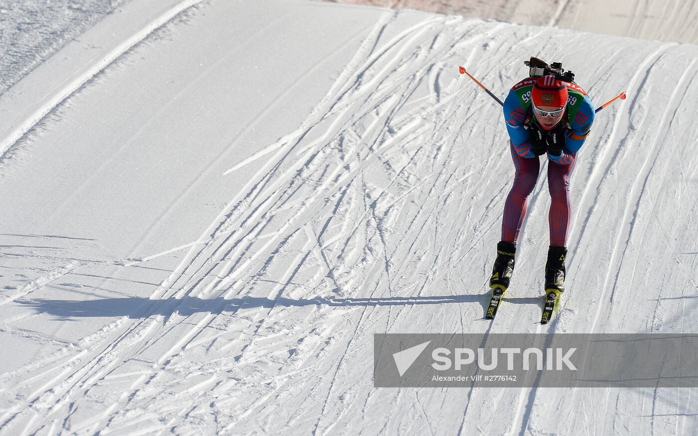 Biathlon World Cup 6th leg. Training