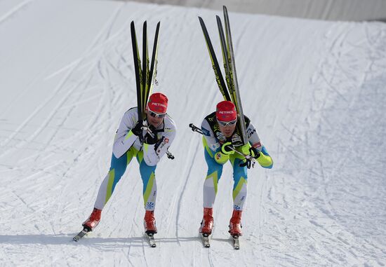 Biathlon World Cup 6th leg. Training
