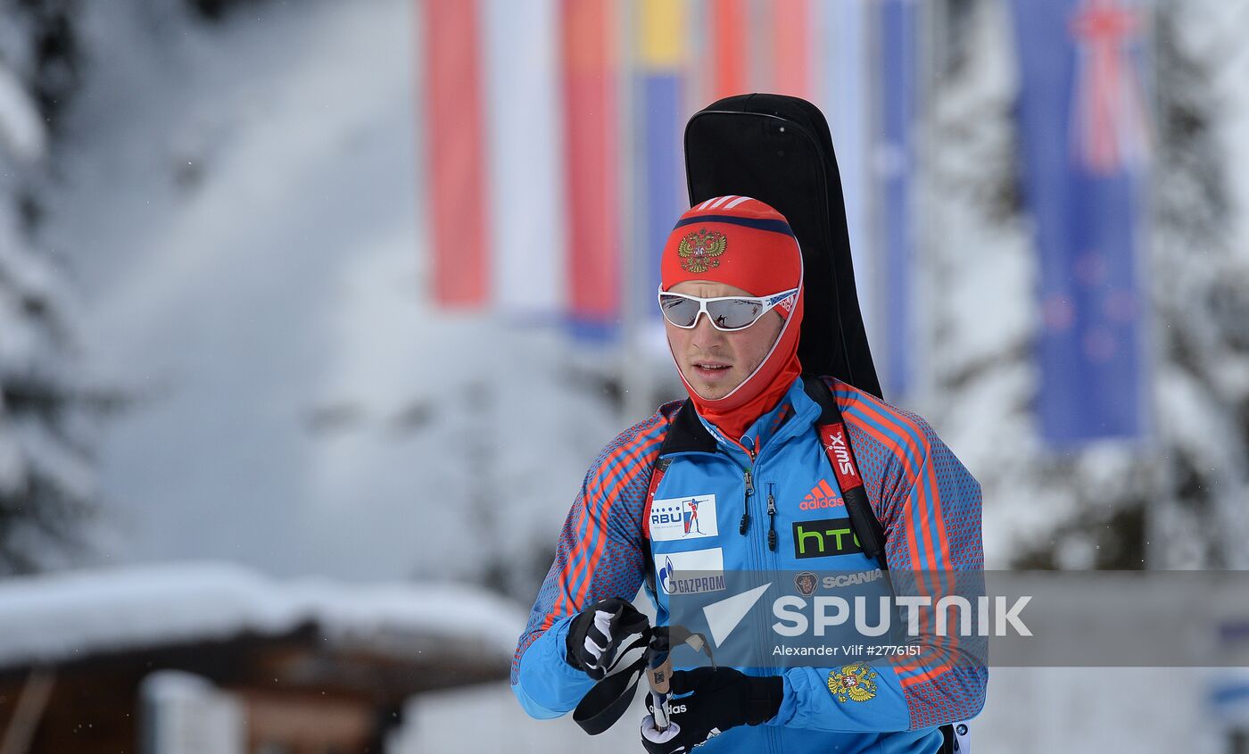 2015-16 Biathlon World Cup 6. Training session
