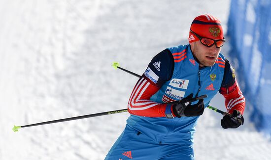 Biathlon World Cup 6th leg. Training
