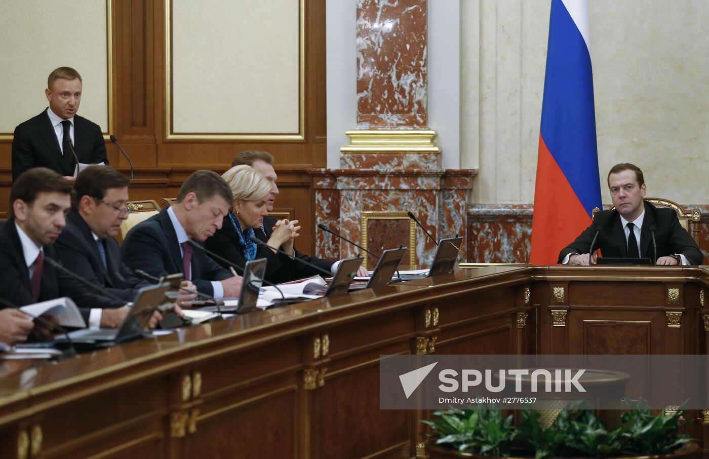 Russian Government meeting