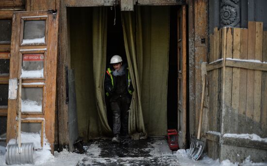 Renovation of entrance hall of Moscow Metro's Prospekt Mira station