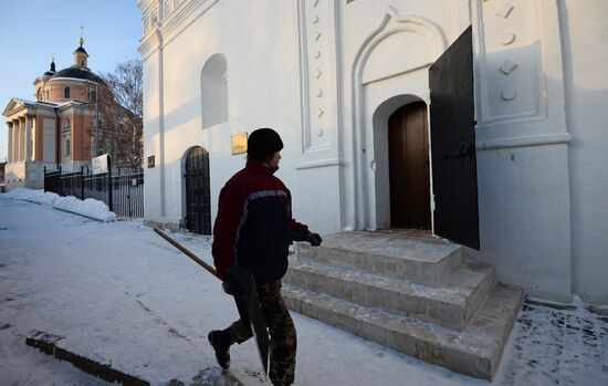 The Old English Yard opens in Moscow after restoration.