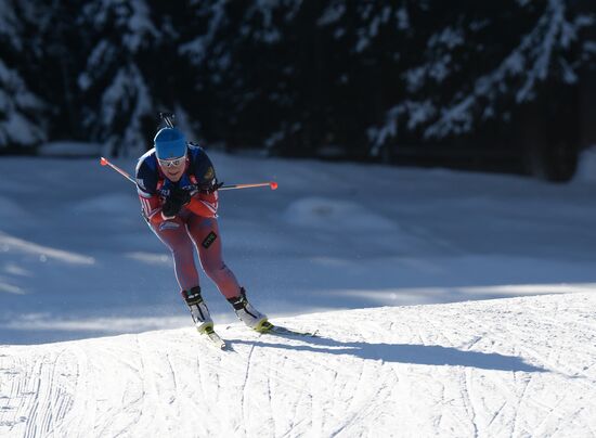 Biathlon World Cup. Sixth stage. Women's sprint