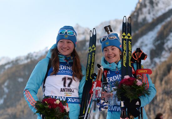 Biathlon World Cup. Sixth stage. Women's sprint