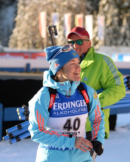 Biathlon World Cup. Sixth stage. Women's sprint