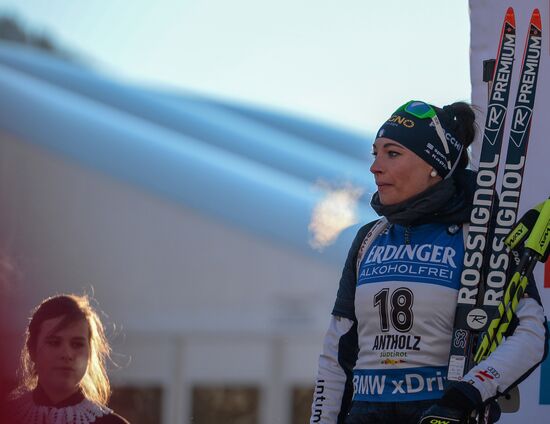 Biathlon World Cup. Sixth stage. Women's sprint