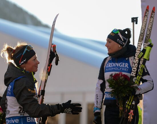 Biathlon World Cup. Sixth stage. Women's sprint