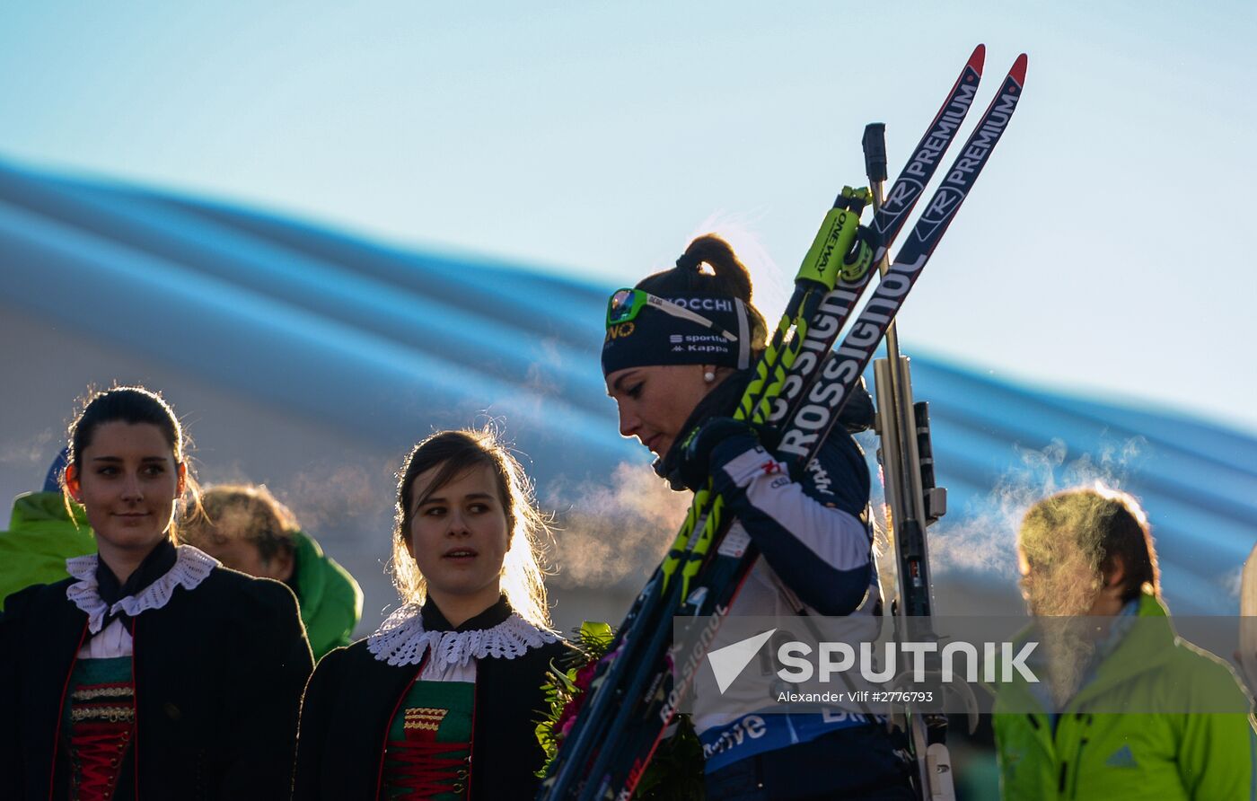 Biathlon World Cup. Sixth stage. Women's sprint