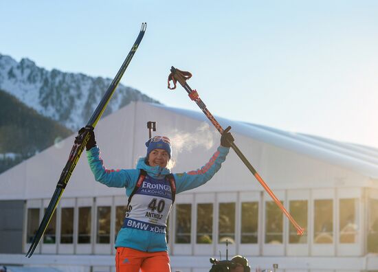Biathlon World Cup. Sixth stage. Women's sprint