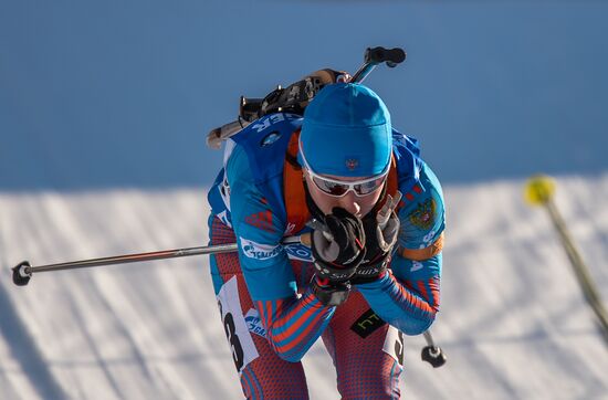 Biathlon World Cup. Sixth stage. Women's sprint