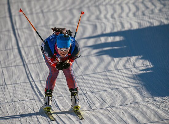 Biathlon World Cup. Sixth stage. Women's sprint