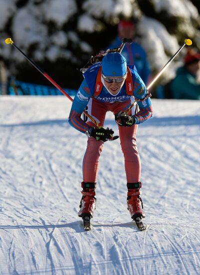 Biathlon World Cup. Sixth stage. Women's sprint
