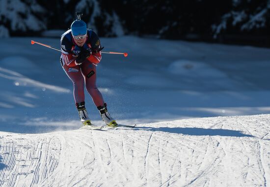 Biathlon World Cup. Sixth stage. Women's sprint
