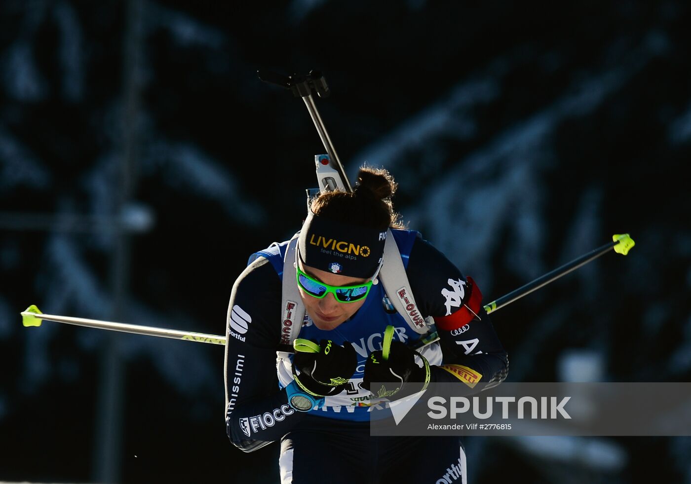 Biathlon World Cup. Sixth stage. Women's sprint