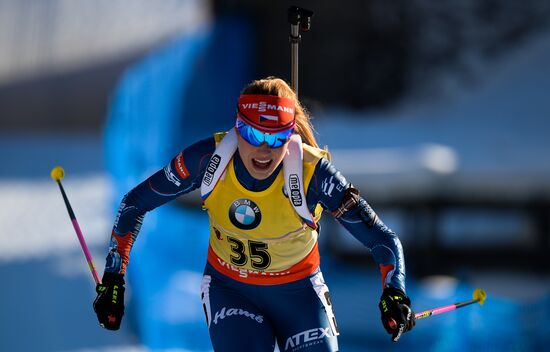 Biathlon World Cup. Sixth stage. Women's sprint