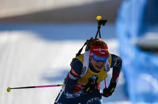 Biathlon World Cup. Sixth stage. Women's sprint