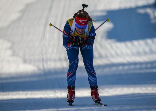 Biathlon World Cup. Sixth stage. Women's sprint