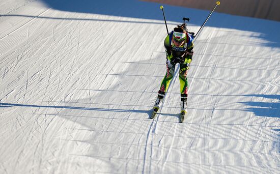 Biathlon World Cup. Sixth stage. Women's sprint